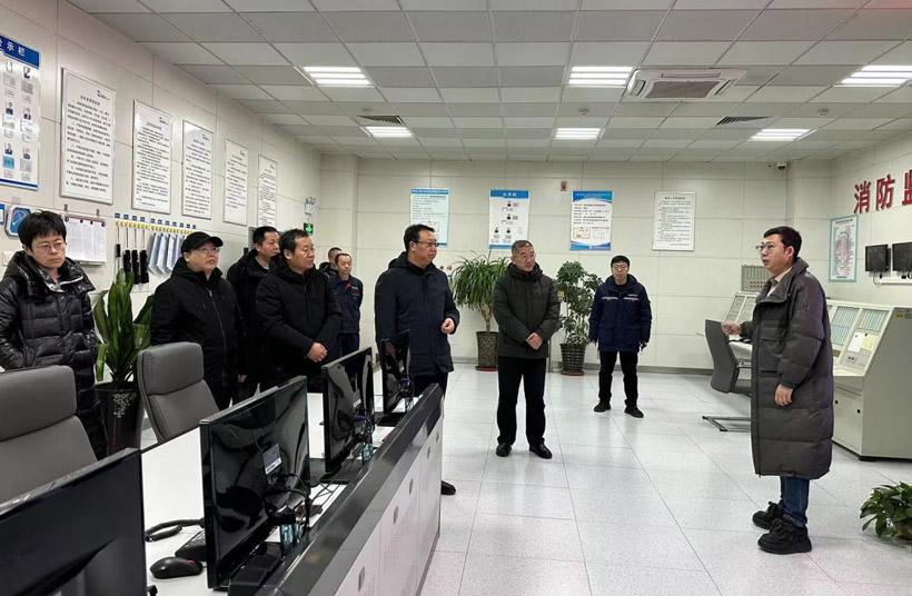 自治区文物局副局长赵建华一行检查内蒙古博物院春节期间安全生产工作情况
